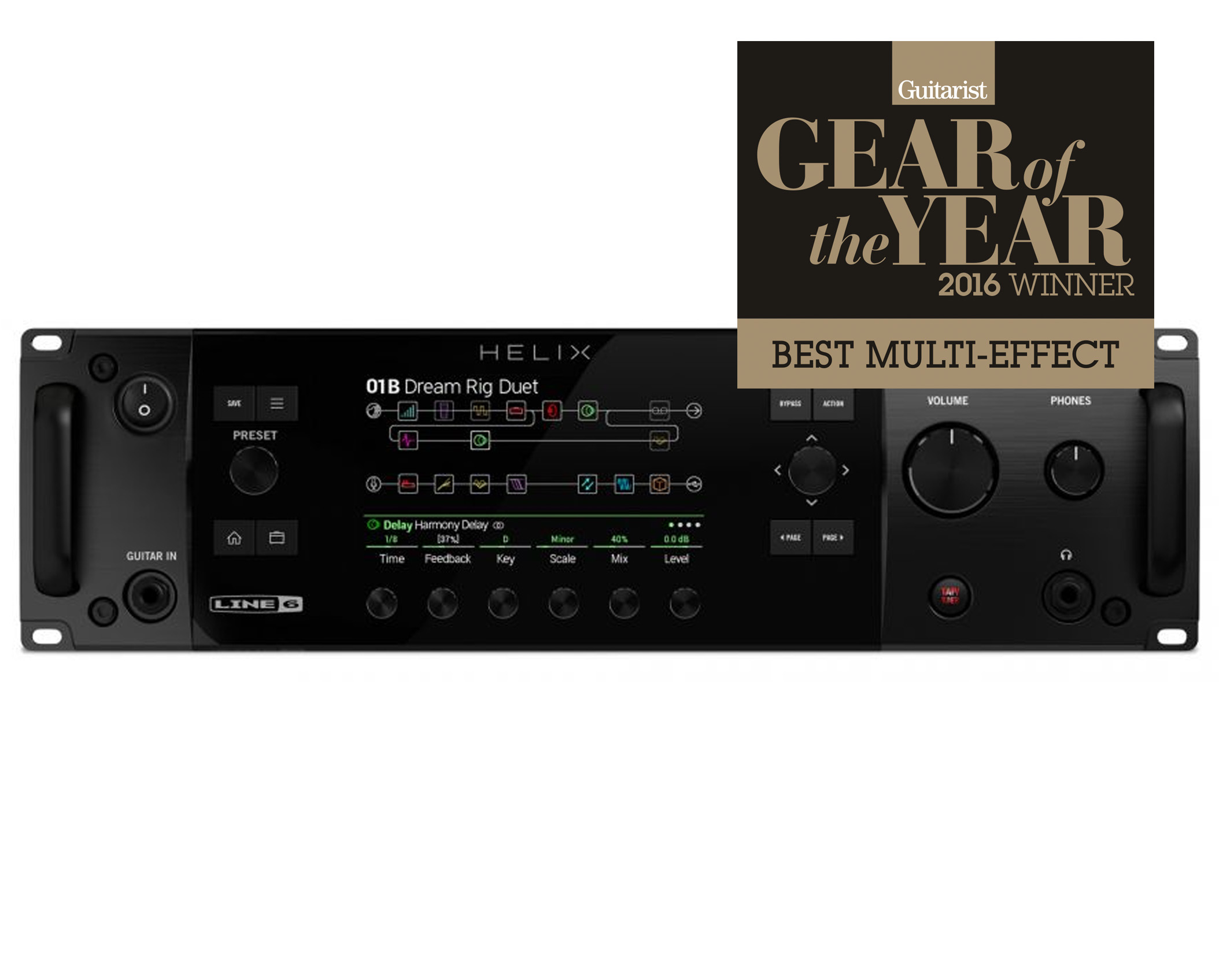 Line 6 Helix Rack - Tour Grade Rack Guitar Processor The Complete ...