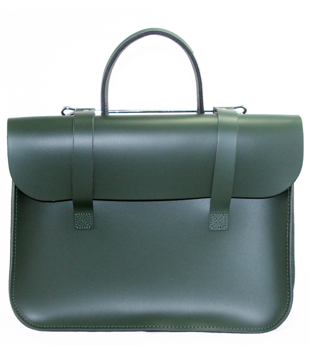 Leathergraft The Original Leather Music Case Green finish Yamaha