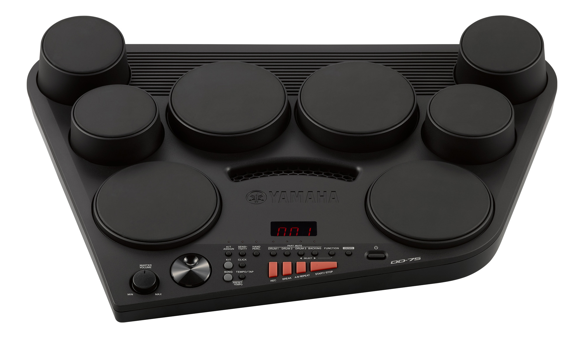 Yamaha DD 75 Drum Pad Pack With Upgraded Pedals Including Upgraded 