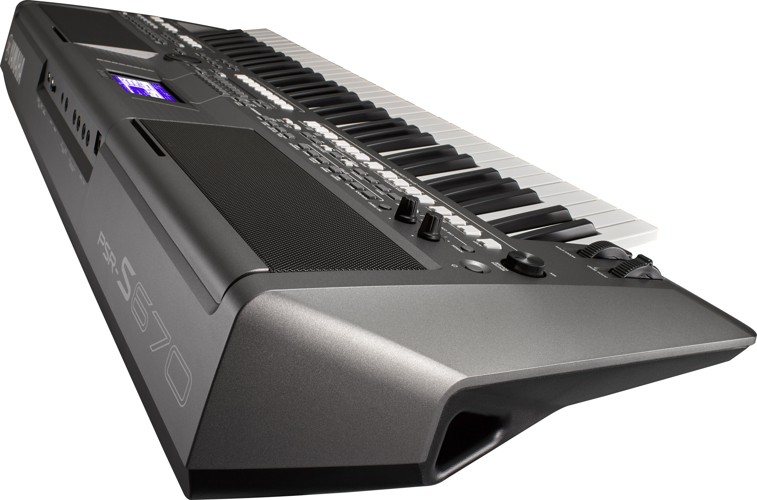 Yamaha PSRS670 Arranger Workstation Keyboard Featuring 128note