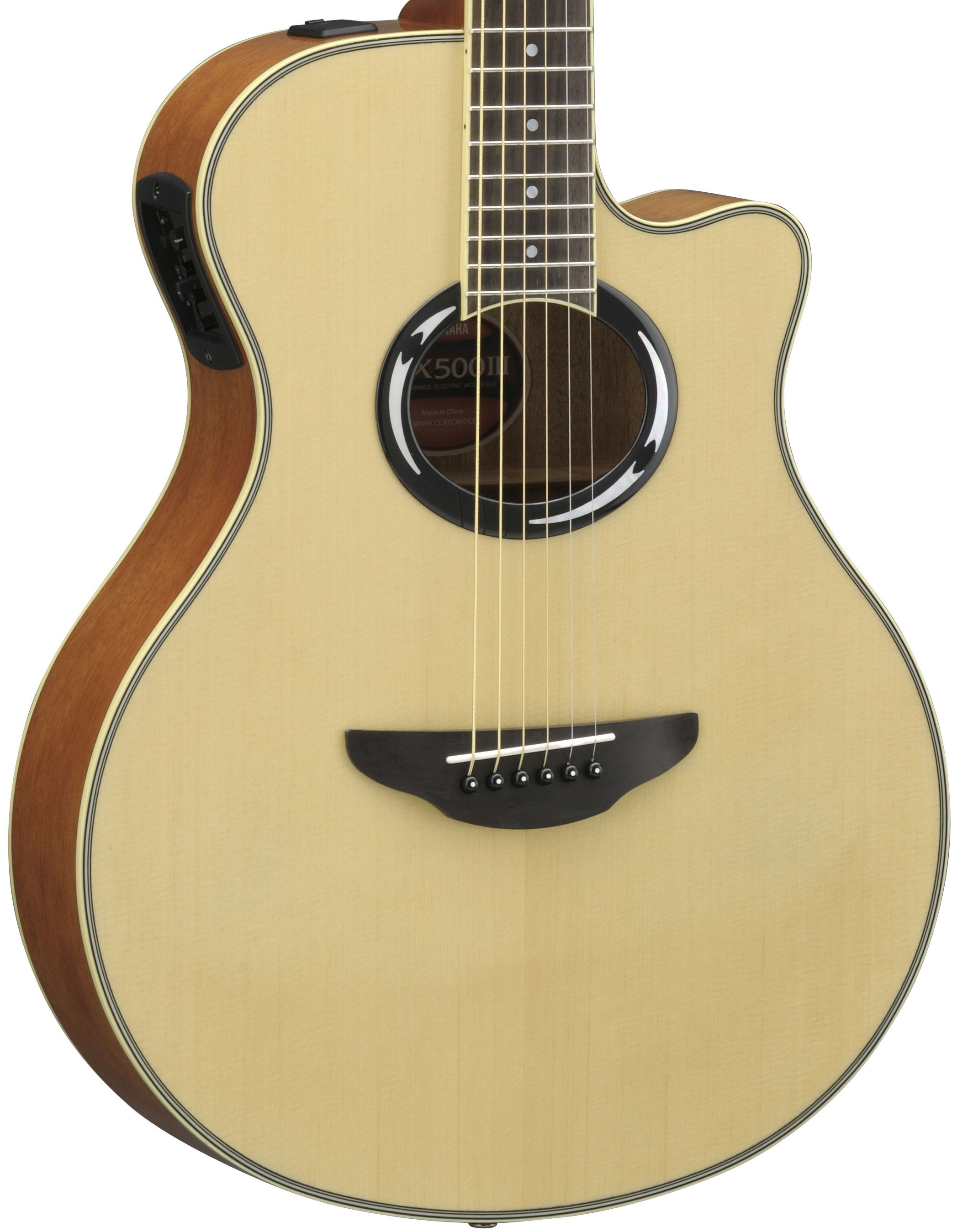 Yamaha APX500 MkIII ElectroAcoustic Guitar In Natural Finish Yamaha