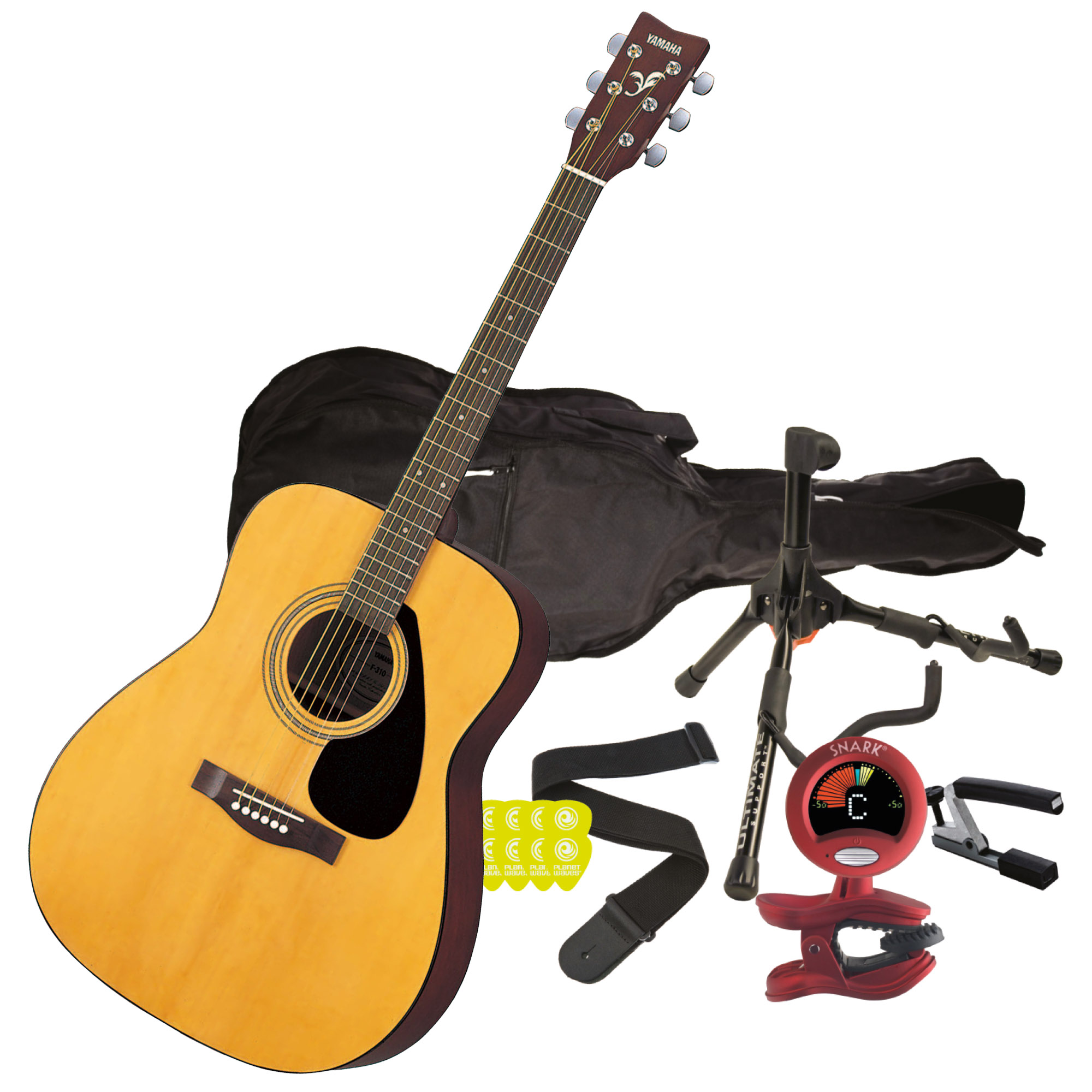 Yamaha F310 Acoustic Guitar Beginner Package In Natural Wood Finish Yamaha Music London