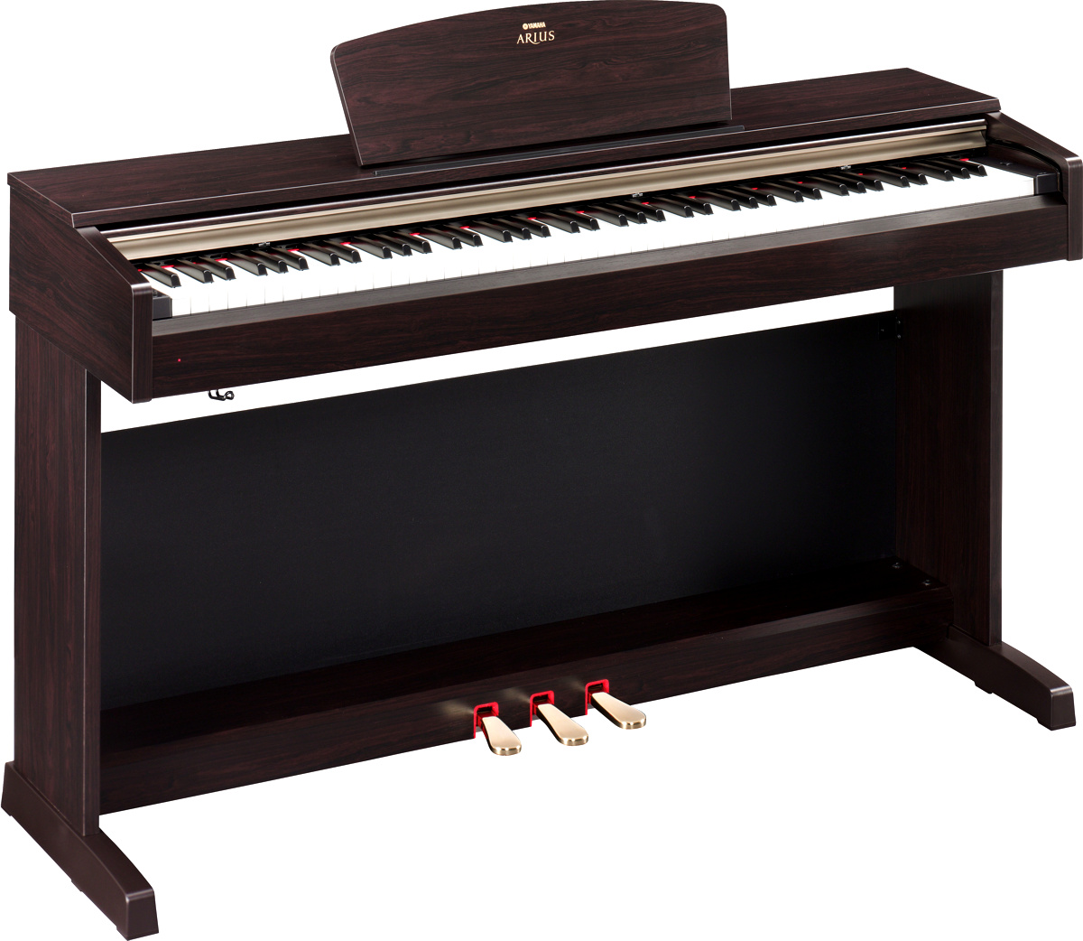 Yamaha Arius YDP161 Digital Piano Dark Rosewood Finish | Yamaha Music ...